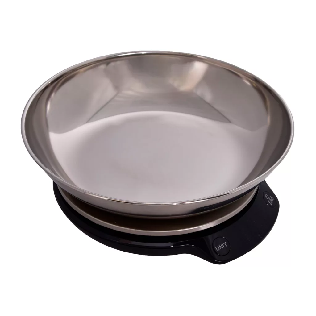 ترازو آشپزخانه دیجیتال کمری مدل 3310 حداکثر ظرفیت قابل اندازه‌گیری 5 کیلوگرم با دقت اندازه‌گیری 0.1 گرم