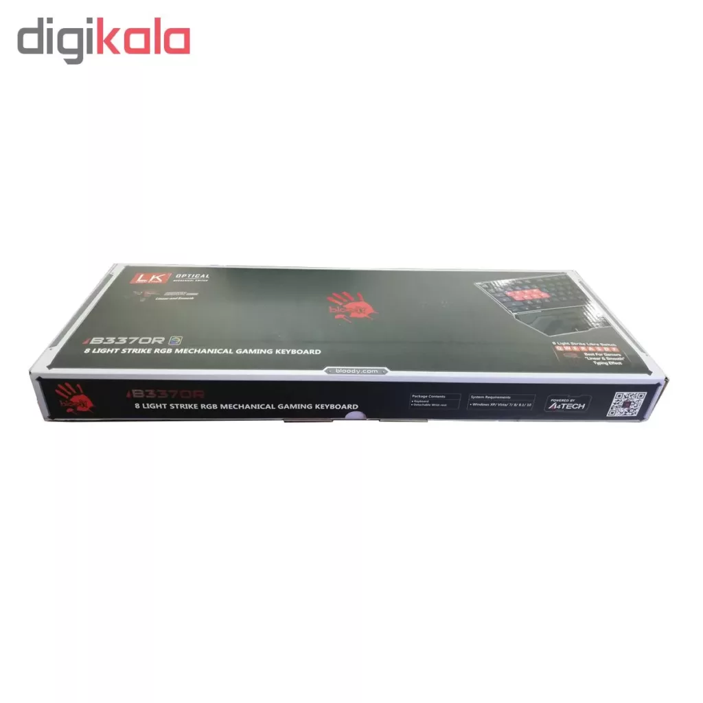 کیبورد مخصوص بازی ای فورتک مدل B3370R