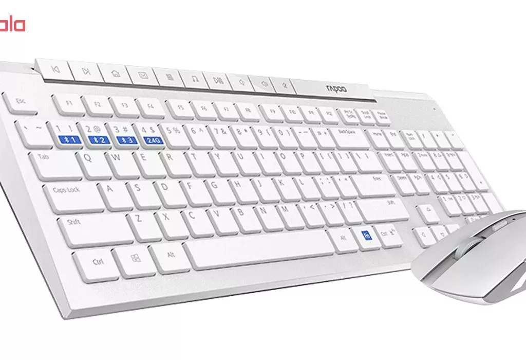 کیبورد و ماوس بی‌سیم رپو مدل 8200M