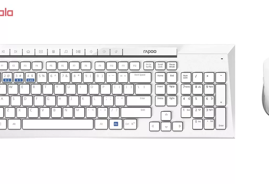 کیبورد و ماوس بی‌سیم رپو مدل 8200M