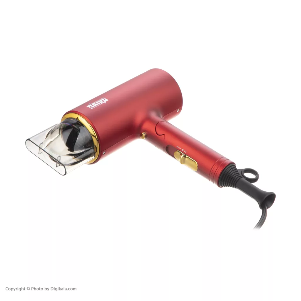 سشوار مسافرتی دی اس پی مدل 80103A به همراه اتو مو