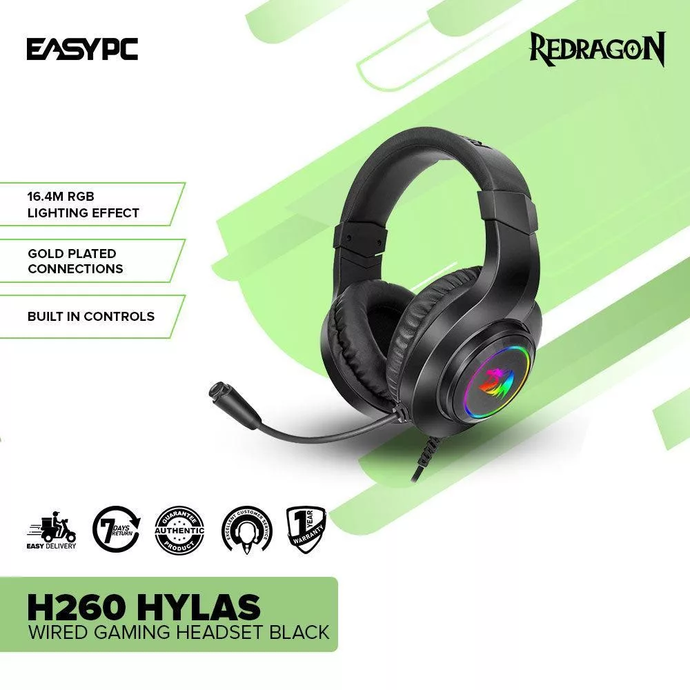 هدست مخصوص بازی ردراگون مدل Hylas H260