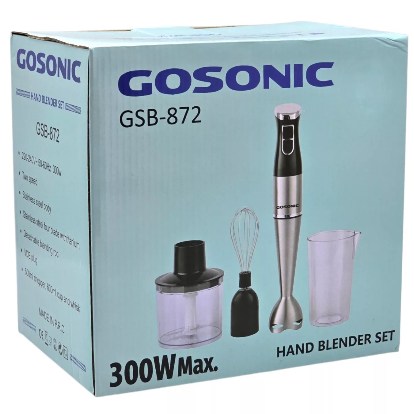 گوشت کوب برقی چندکاره 300 وات گوسونیک مدل GSB-872