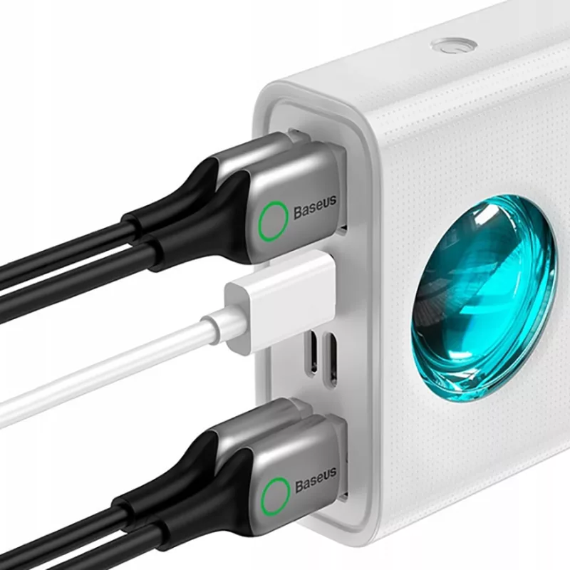 پاوربانک باسئوس مدل PPLG-A01 ظرفیت 30000 میلی آمپر ساعت