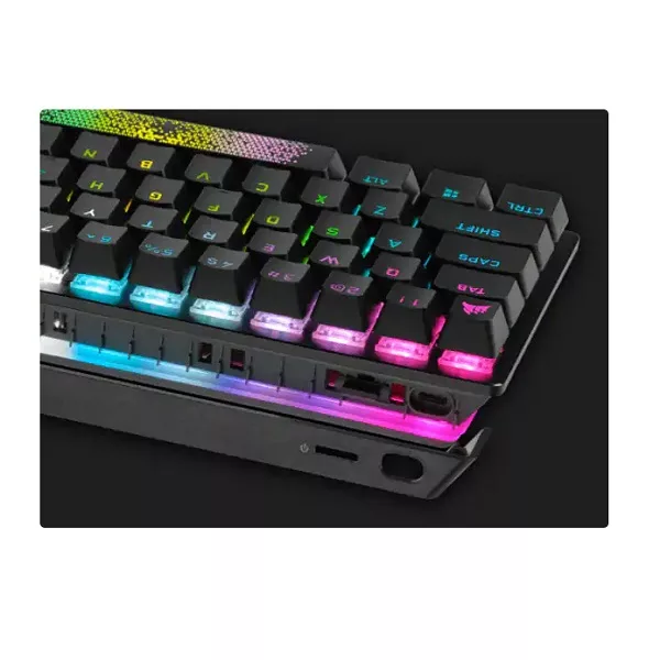 کیبورد بی سیم مخصوص بازی کورسیر مدل K70 PRO MINI RGB WIRELESS