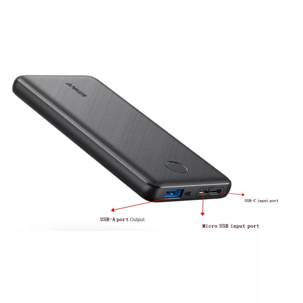 پاوربانک انکر مدل PowerCore Slim A1229 ظرفیت 10000 میلی آمپر ساعت