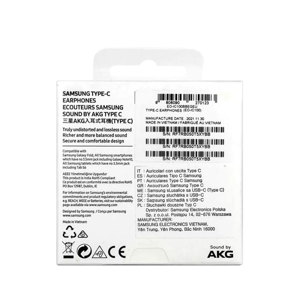 هندزفری مدل earphones ic100