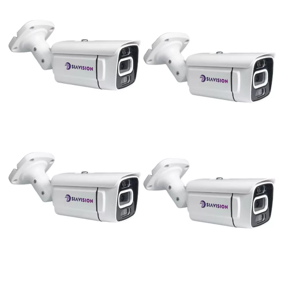 دوربین مداربسته سیاویژن مدل 5 مگاپیکسل کد BF-8302-SI بسته چهار عددی