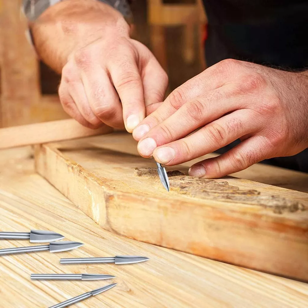 چوب ساب نیزه ای سه پر مدل jt-6 مجموعه ۶ عددی