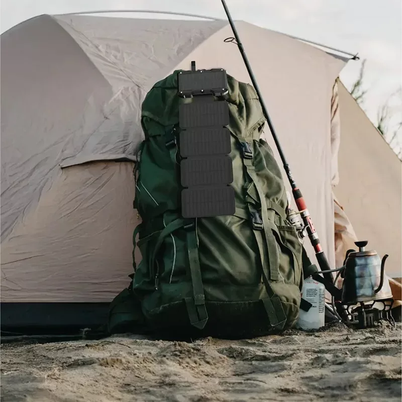 پاوربانک گرین لاین مدل GL-PX27 Solar 5-Panel ظرفیت 20000 میلی‌آمپر ساعت