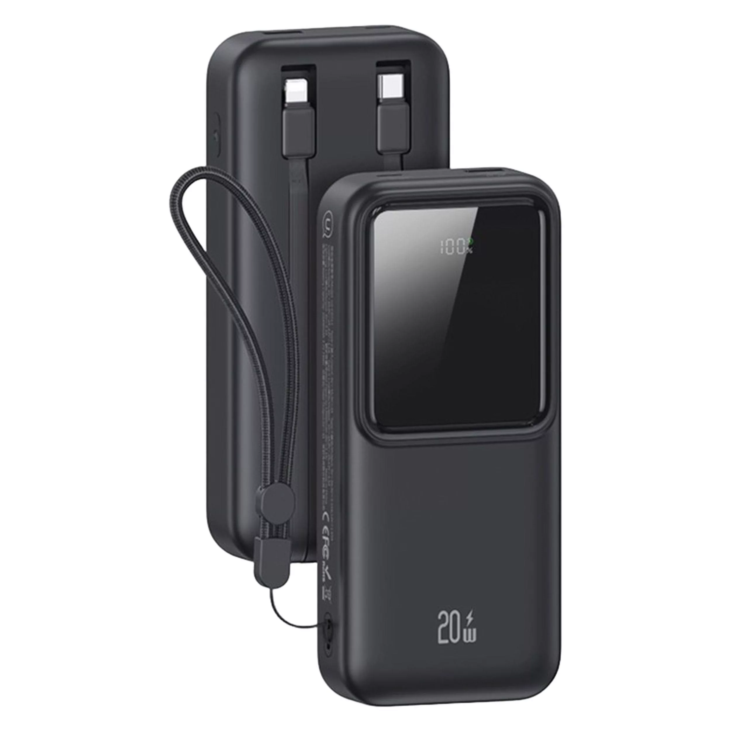 پاوربانک 20 وات یوسمز مدل CD212-20W ظرفیت 20000 میلی آمپر