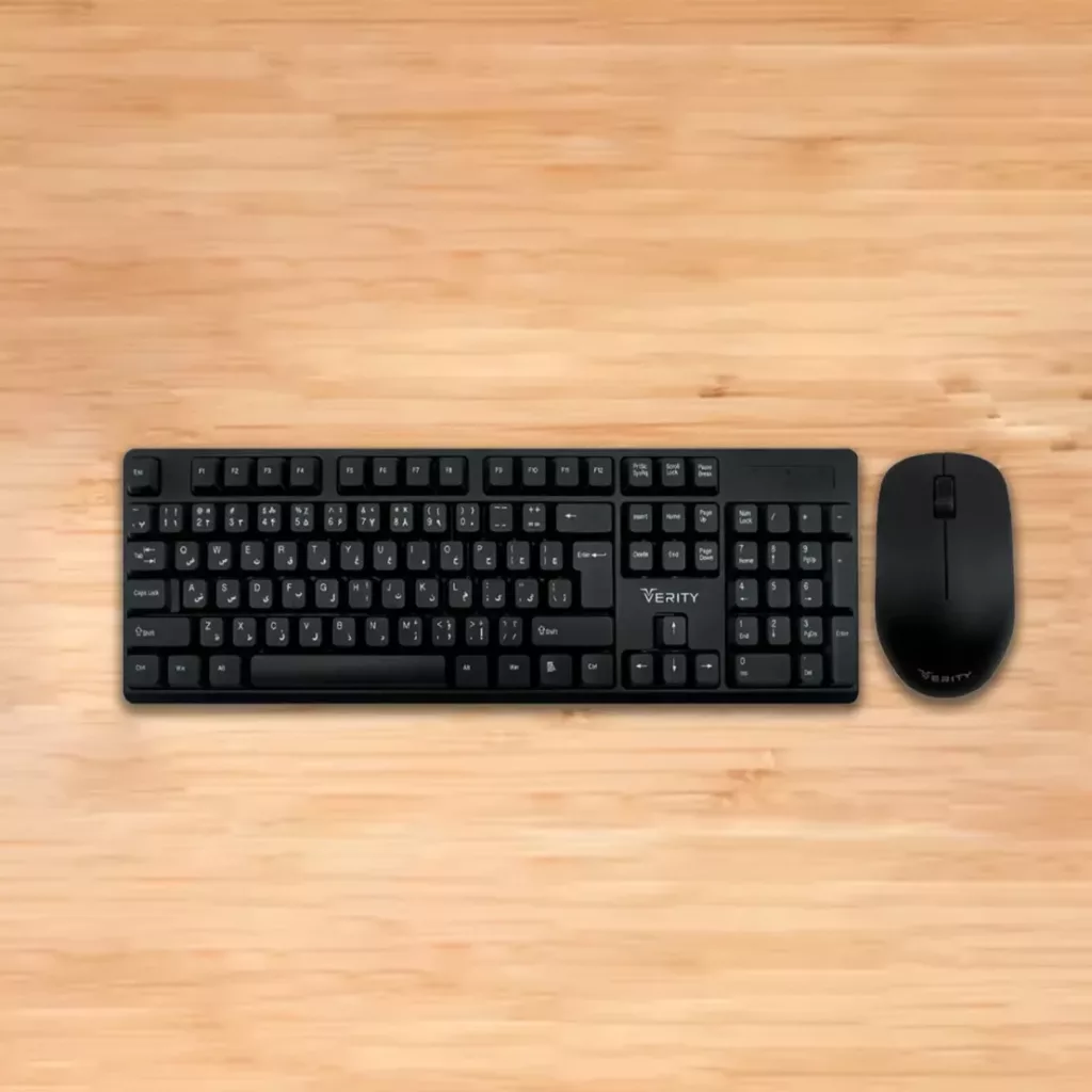 کیبورد و ماوس بی سیم وریتی مدل 6142