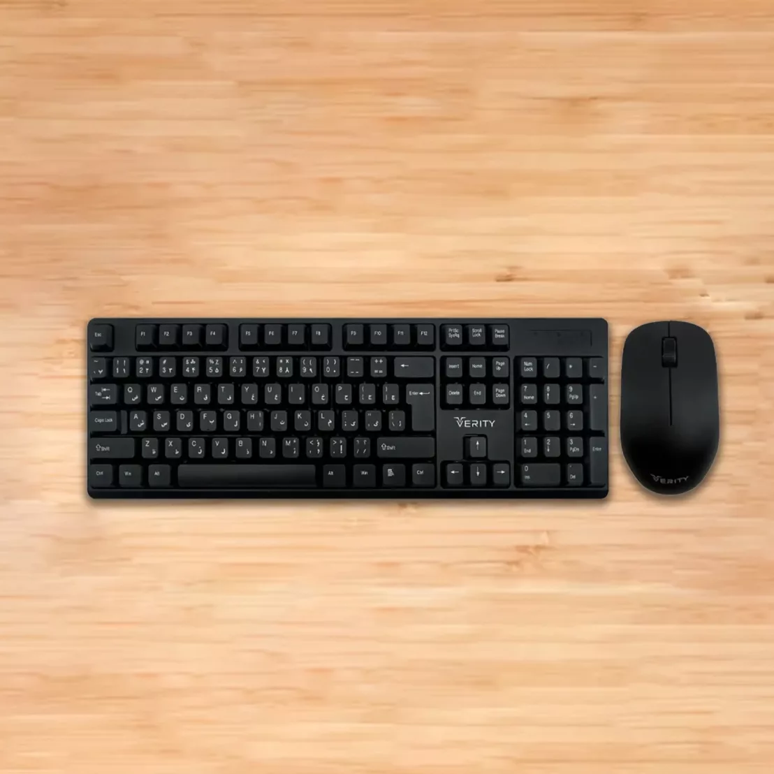 کیبورد و ماوس بی سیم وریتی مدل 6142