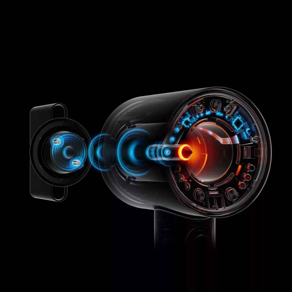 سشوار نیمه حرفه ای 1600 وات دایسون مدل Supersonic nural SBBP