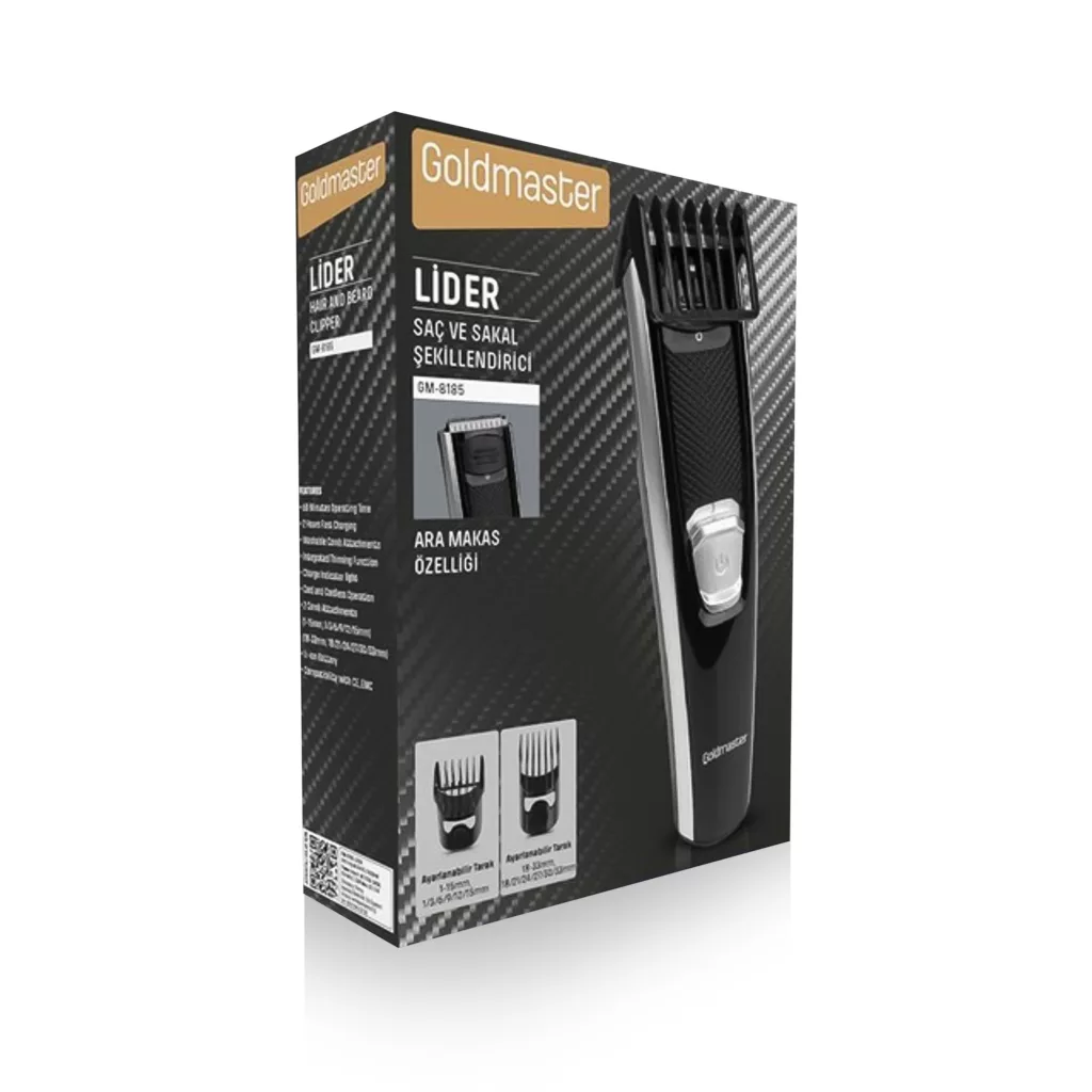 ماشین اصلاح موی سر و صورت گلد مستر مدل Lider