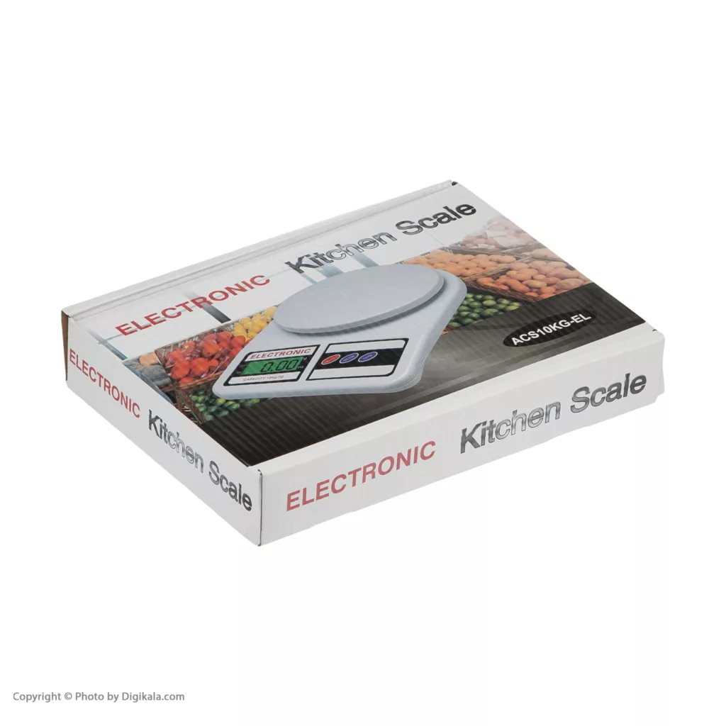 ترازو آشپزخانه الکترونیک مدل ACS10KG-EL