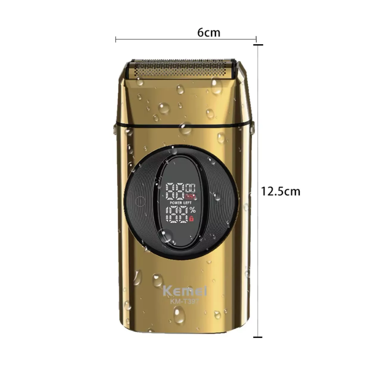 ماشین اصلاح موی صورت شارژی کیمی مدل KM-T397