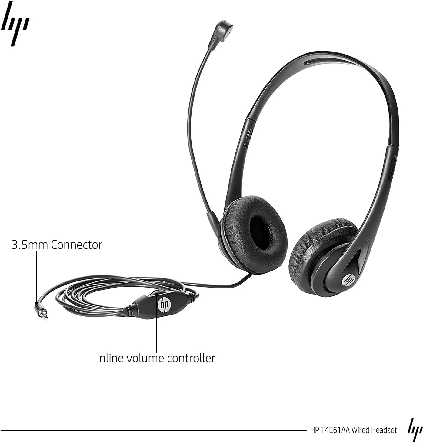 هدست سیمی اچپی مدل T1A66AA