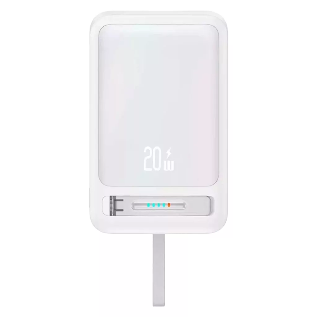 پاوربانک یوسمز طرح مگ سیف مدل US-CD219-22.5W ظرفیت 10000 میلی آمپر ساعت