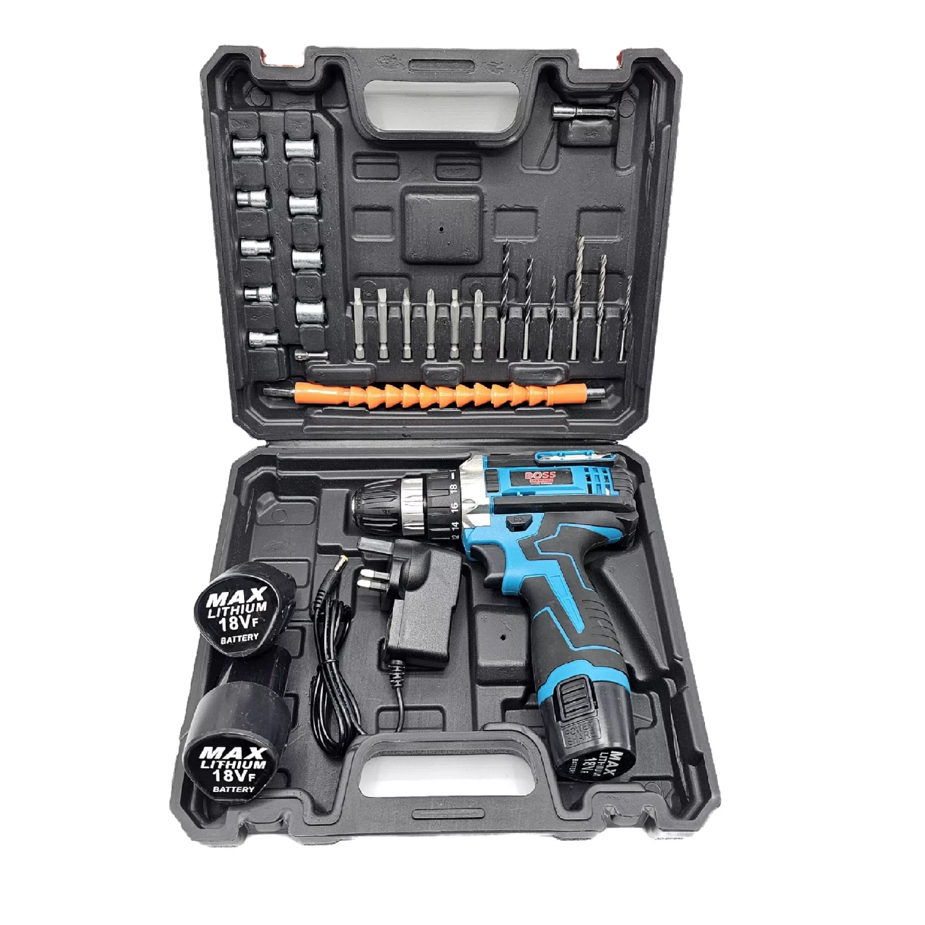 مجموعه 25 عددی دریل پیچ گوشتی شارژی باس مدل 1218 کد 3 مجموعه 25 عددی دریل پیچ گوشتی شارژی باس مدل 1218 کد 3