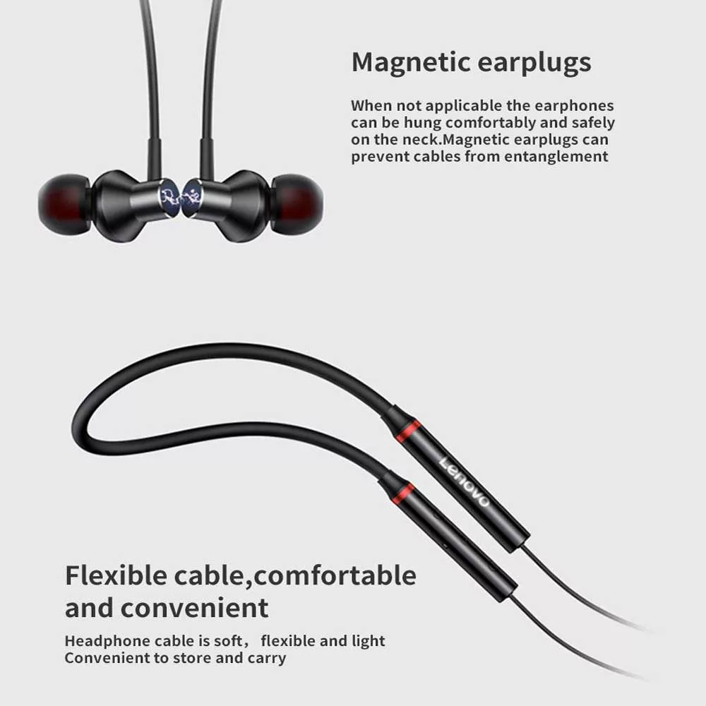 هدفون بلوتوثی لنوو مدل SHO HANGING HE05X BLUOTOOTH