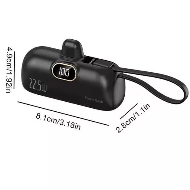 پاوربانک فری هورس مدل P282 mini ظرفیت 5000 میلی آمپر ساعت