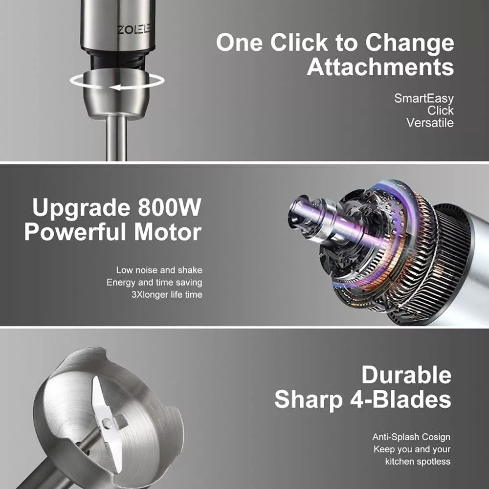 گوشت کوب برقی چندکاره زوله‌له مدل 1200