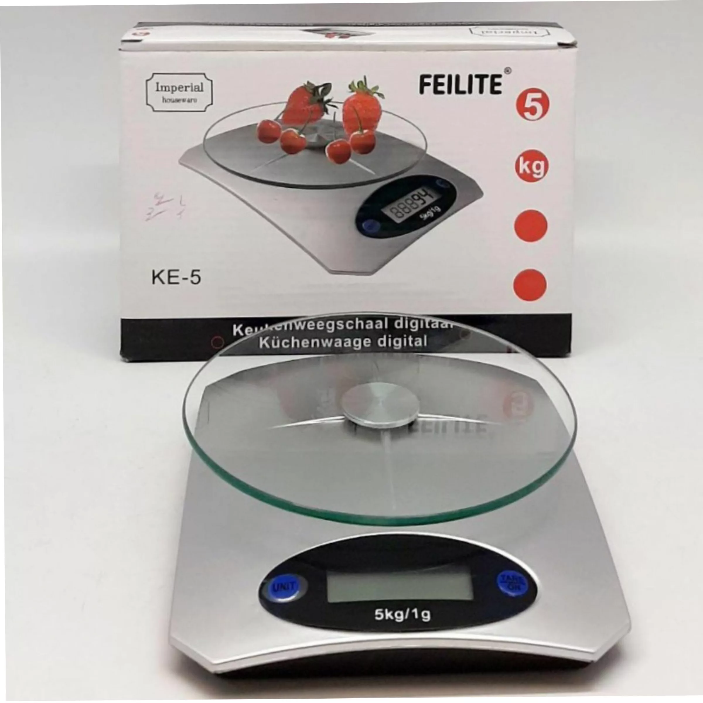 ترازوی اشپزخانه دیجیتال مدل امپریال کد KE-5