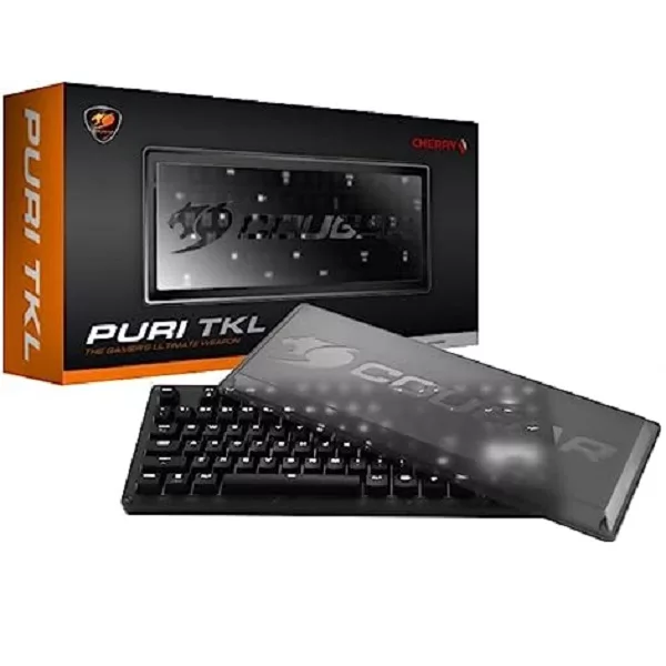 کیبورد گیمینگ کوگر مدل KEYBOARD-PURI TKL RGB-US LAYOUT,RED SWITCH