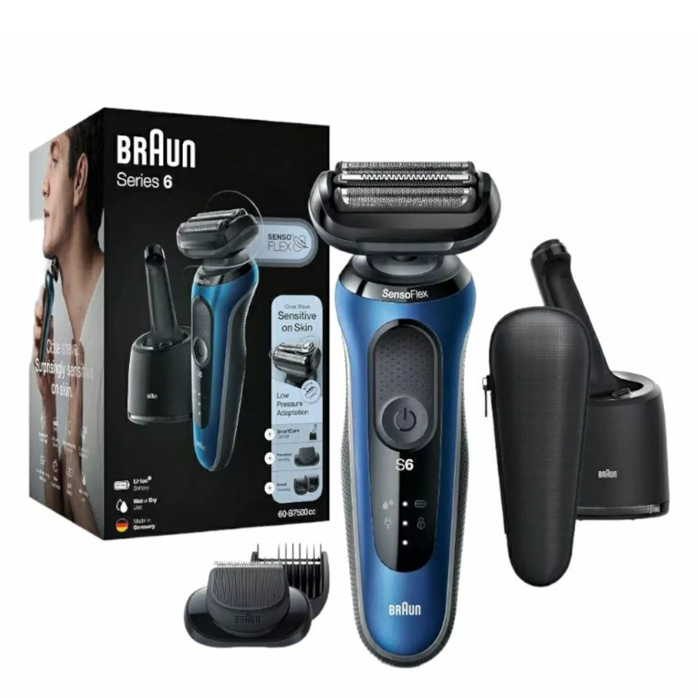 ماشین اصلاح موی صورت براون مدل 61B7500cc