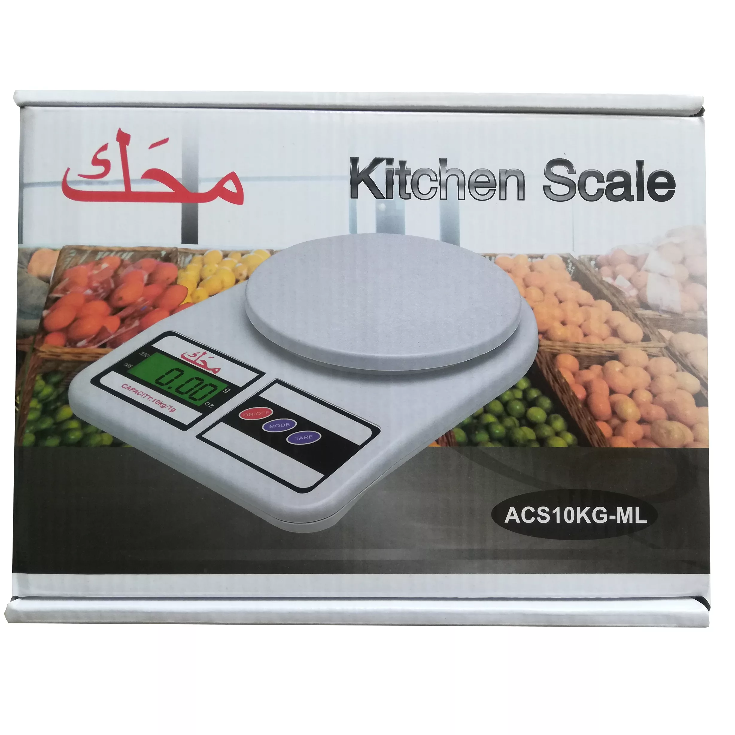 ترازو آشپرخانه محک مدل ACS10KG-ML