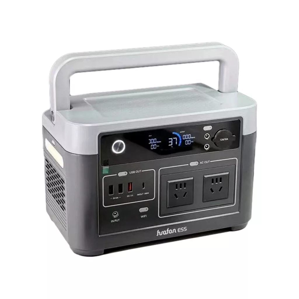 پاور استیشن مدل Hrafon-ESS-P600 ظرفیت 300 هزار میلی آمپر ساعت