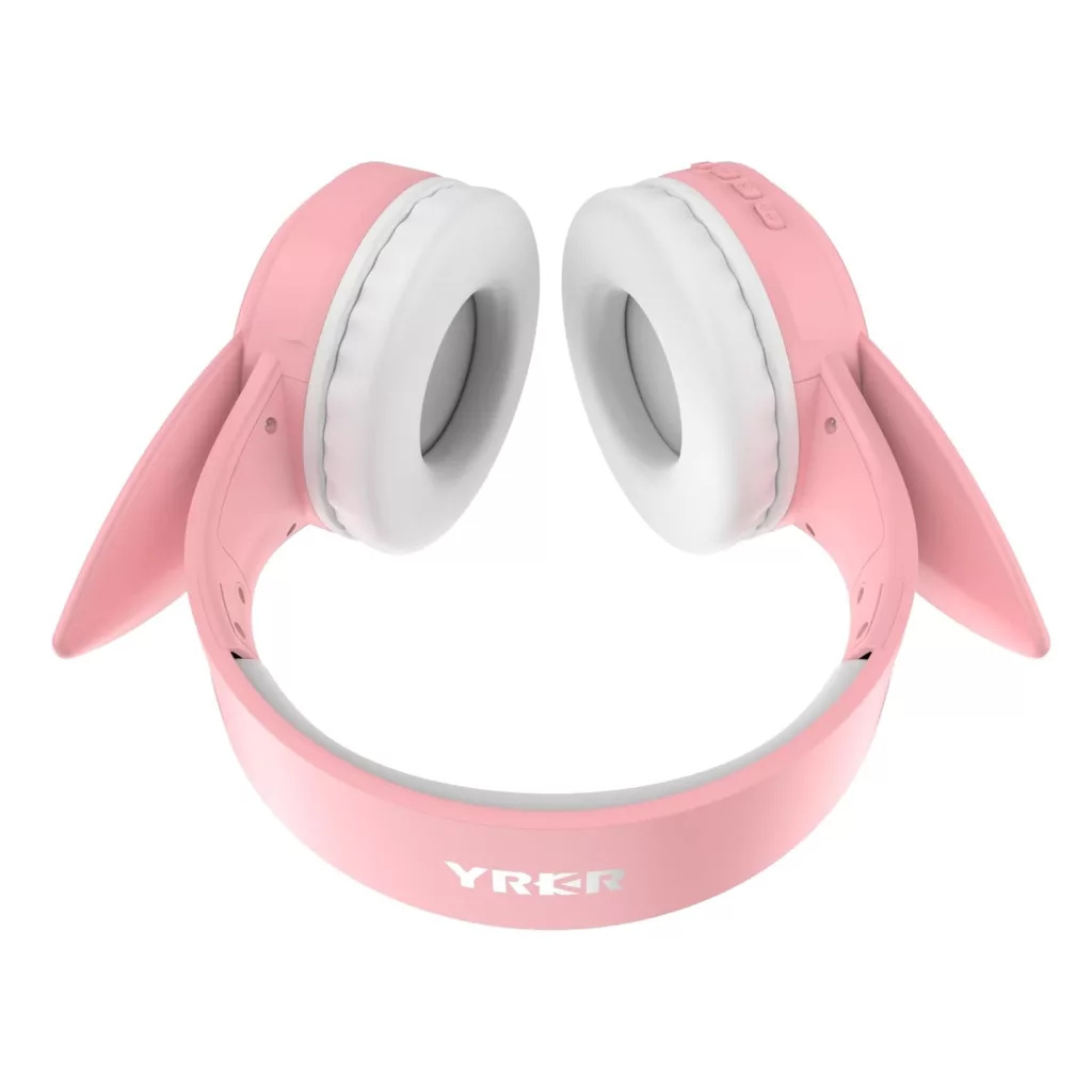 هدست بلوتوثی طرح گربه ای مدل RGB YK-070