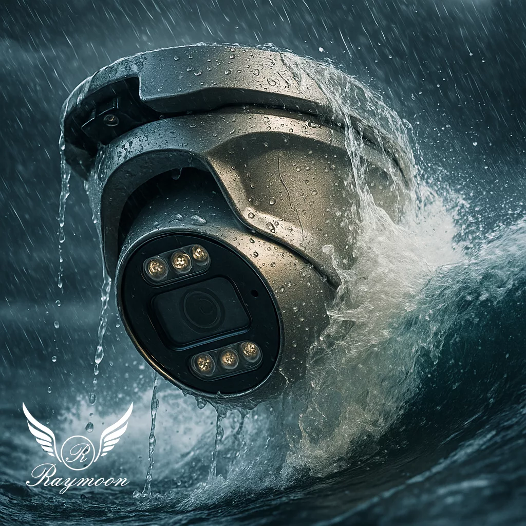 دوربین مداربسته تحت شبکه رایمون مدل پنج مگاپیکسل کد POE-H52 بسته دو عددی