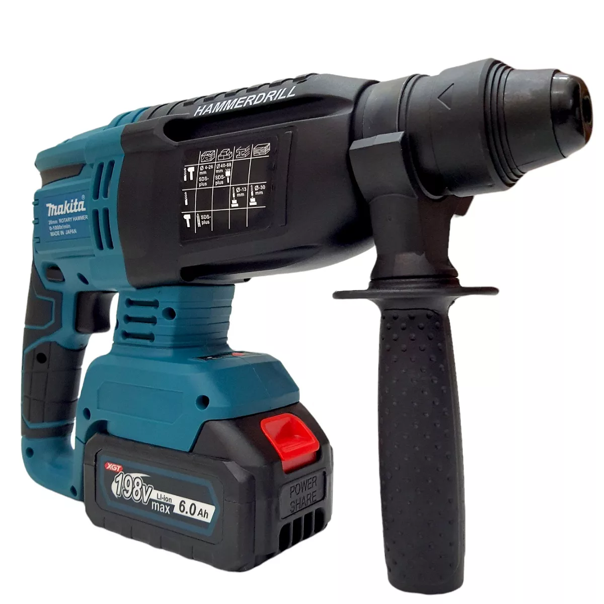 دریل بتن کن شارژی ماکیتا مدل 198