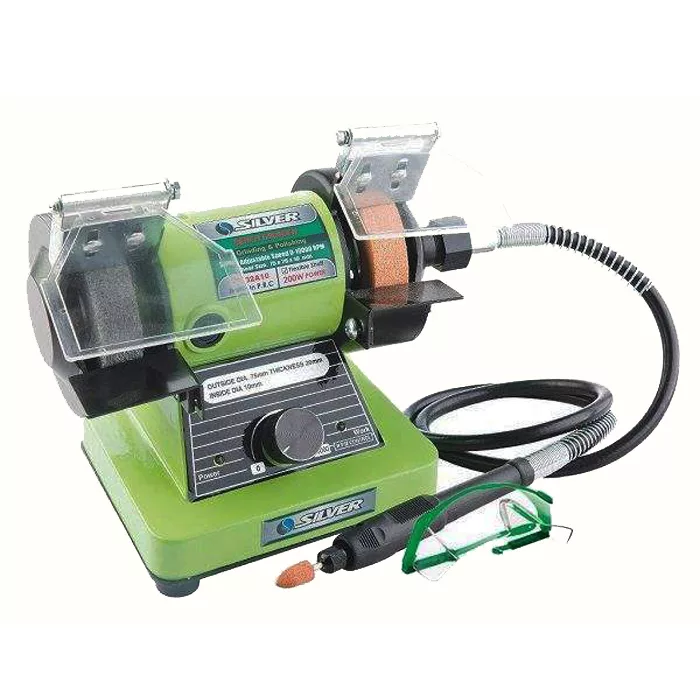 سنگ رومیزی سیلور مدل GTBN200W به همراه شلنگ خرطومی و سنگ یدکی