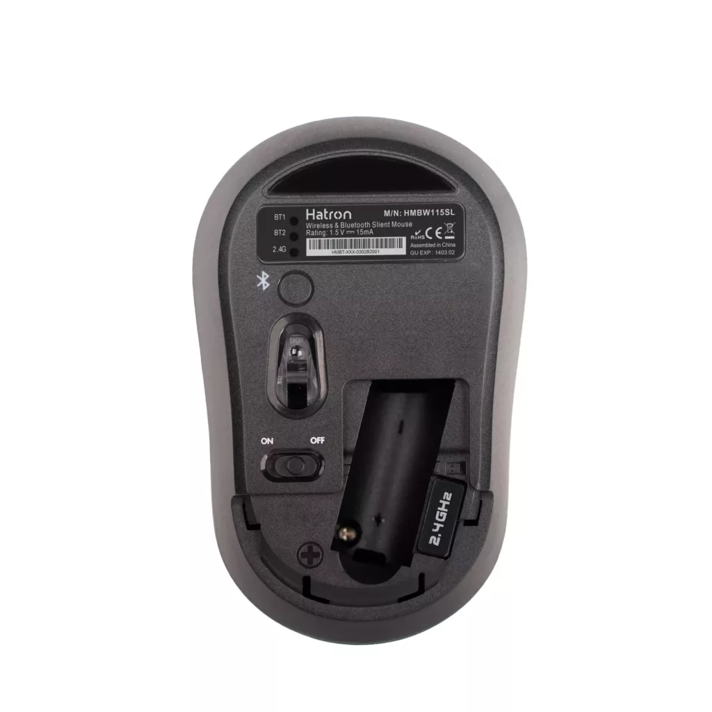ماوس بی سیم هترون مدل HMBW115SL