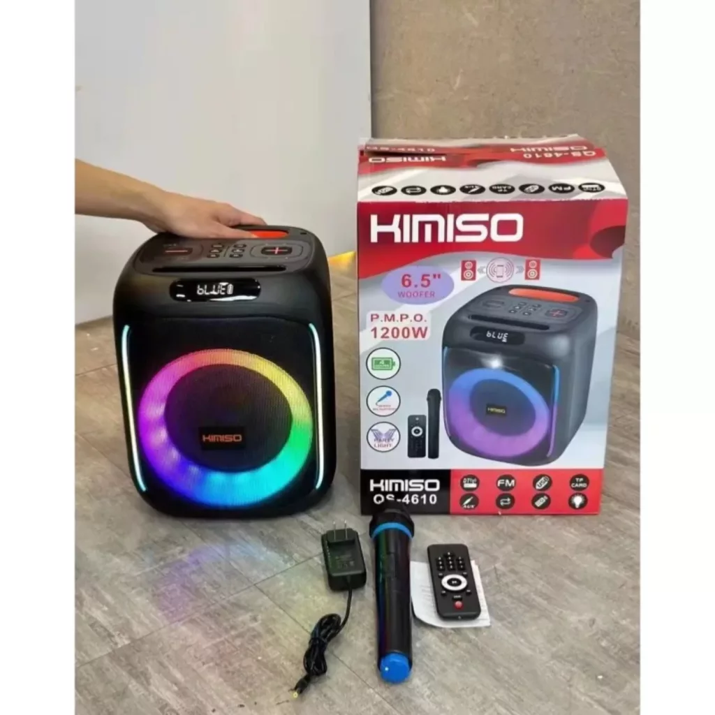 اسپیکر بلوتوثی قابل حمل کیمیسو مدل QS-4610