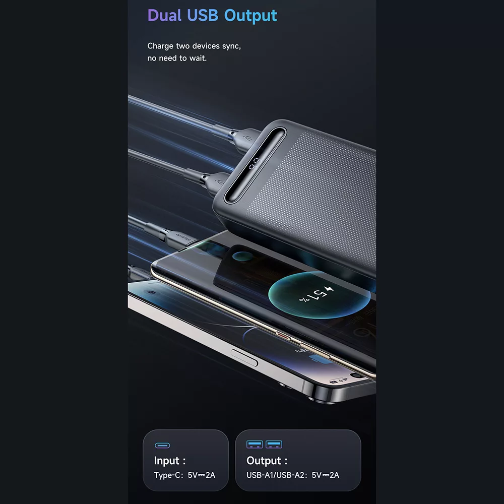 پاوربانک مک دودو مدل MC-443 ظرفیت 20000 میلی آمپر ساعت