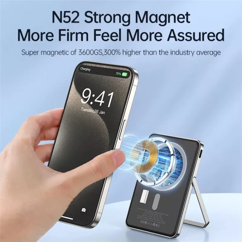 پاوربانک بی‌سیم کولا مدل KY-YD59 ظرفیت 5000 میلی آمپر ساعت