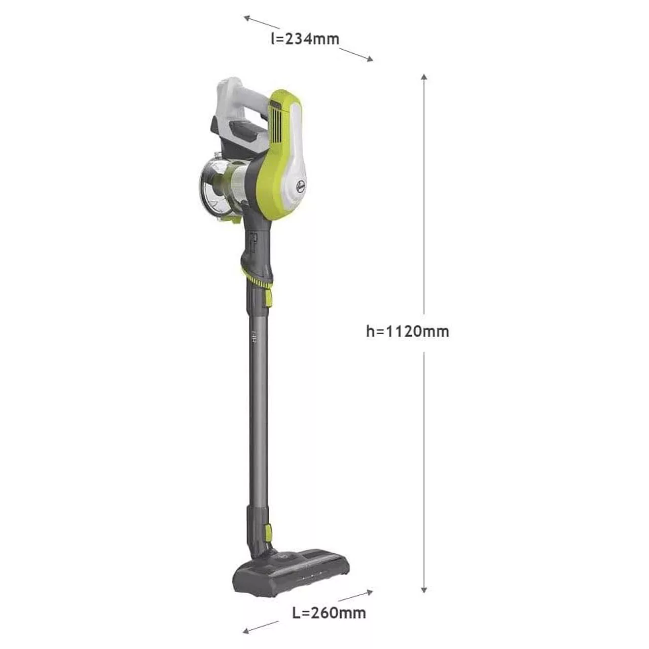 جارو شارژی عصایی هوور مدل HF110H