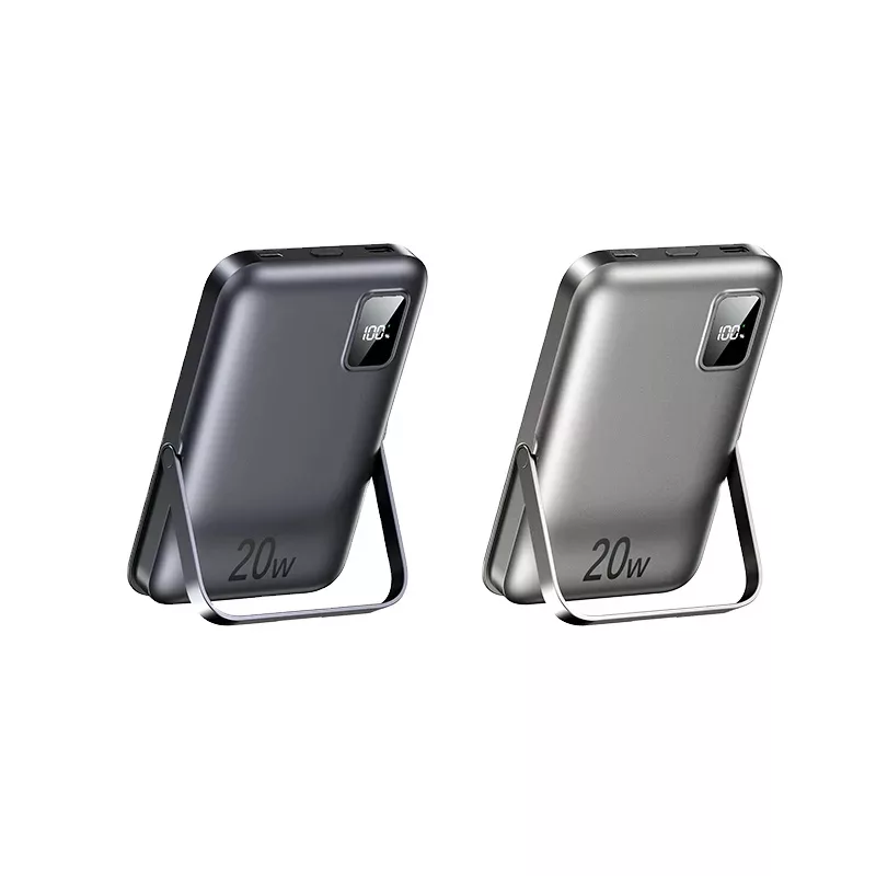 پاور بانک ریمکس مدل مگنتیک وایرلس RPP-695 ظرفیت 10000 میلی آمپر ساعت