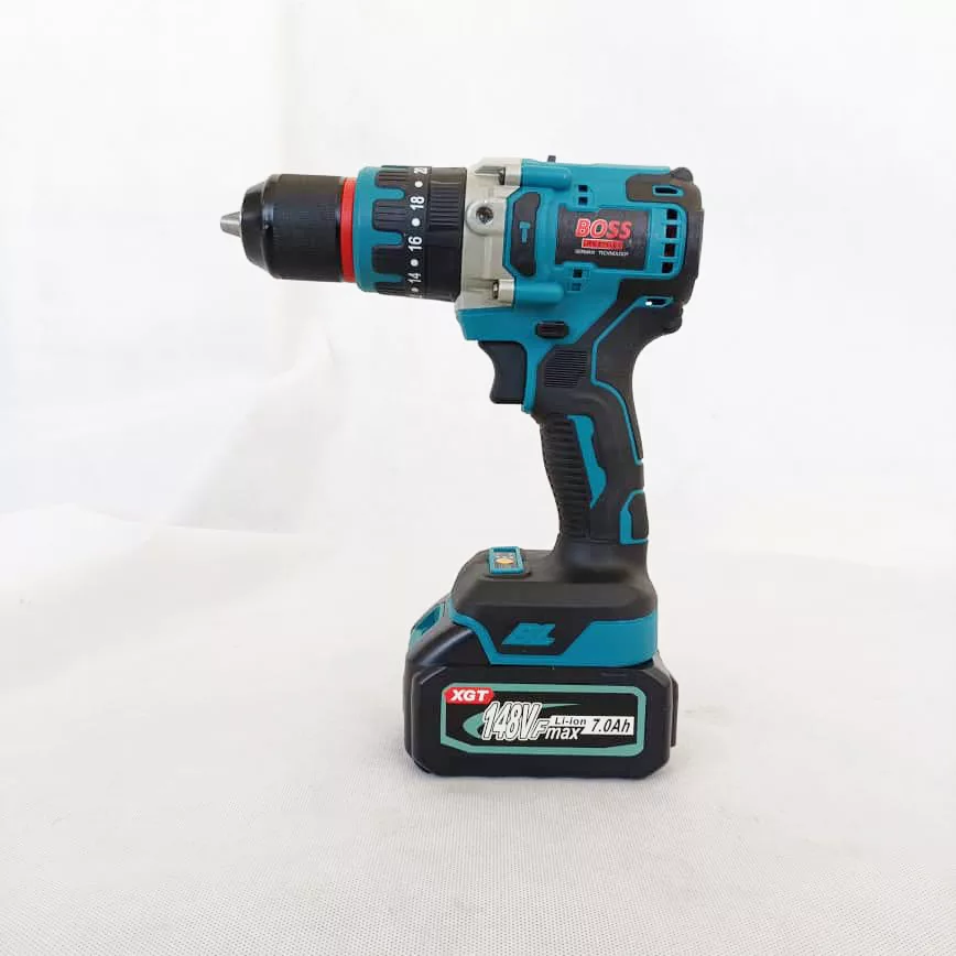 مجموعه 33 عددی دریل چکشی شارژی 13 میلی متری 148 ولت باس مدل 148VF-Brushless