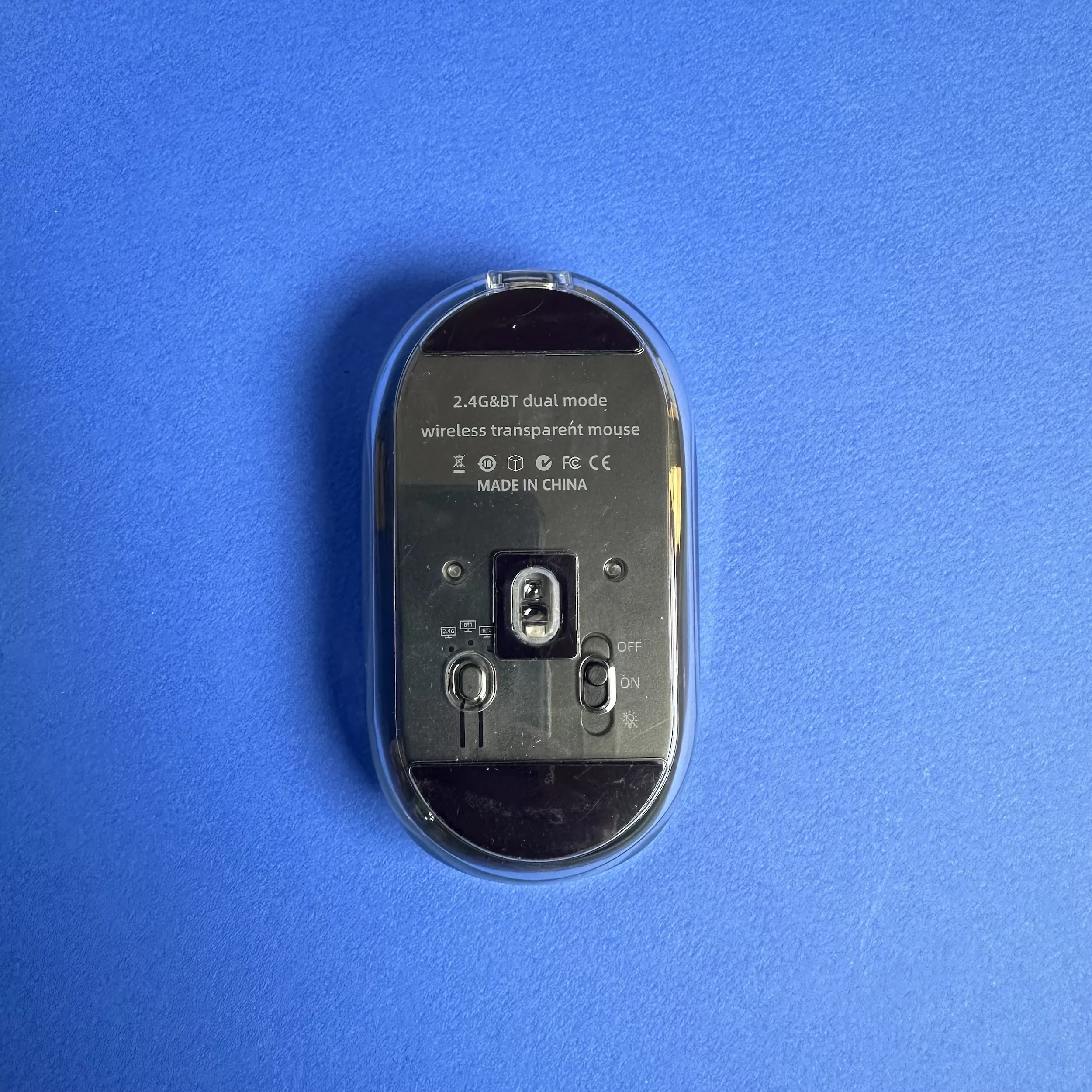 ماوس بی سیم گرین لاین مدل  Transparent Mouse Lite GL-RM6