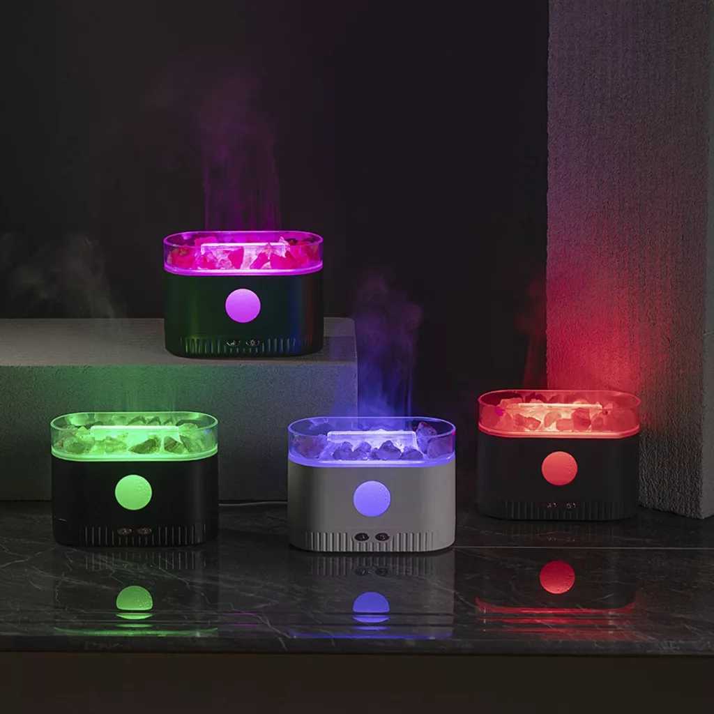 دستگاه بخور سرد مدل salt lamp aroma diffuser