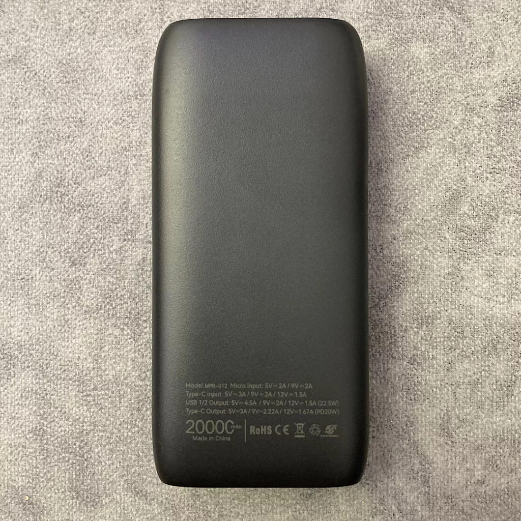 پاوربانک مودم کت مدلmob 012 ظرفیت 20000 میلی آمپر ساعت