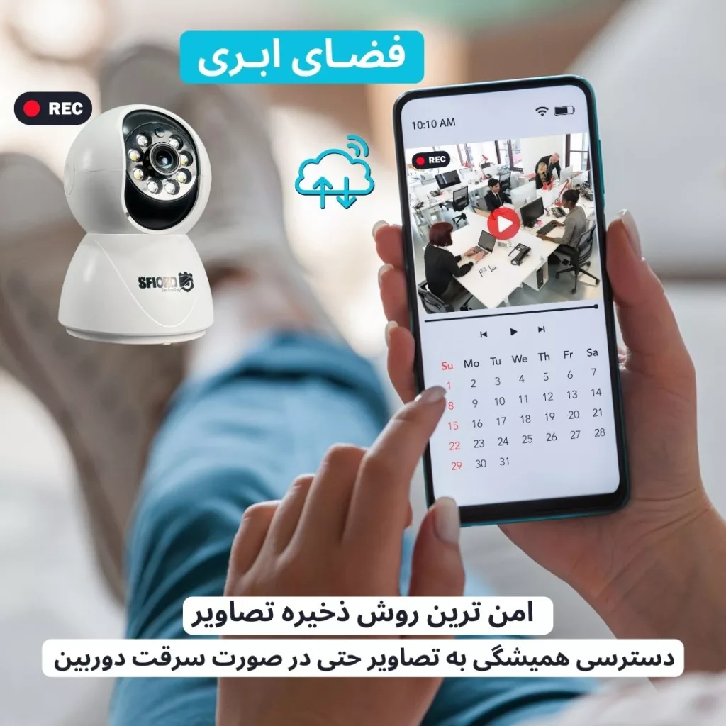 دوربین مداربسته تحت شبکه اسفیورد مدل SZM130