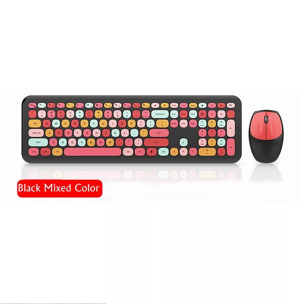 کیبورد و ماوس بیسیم مافی مدل 666، سوییچ ممبران، Full-Size