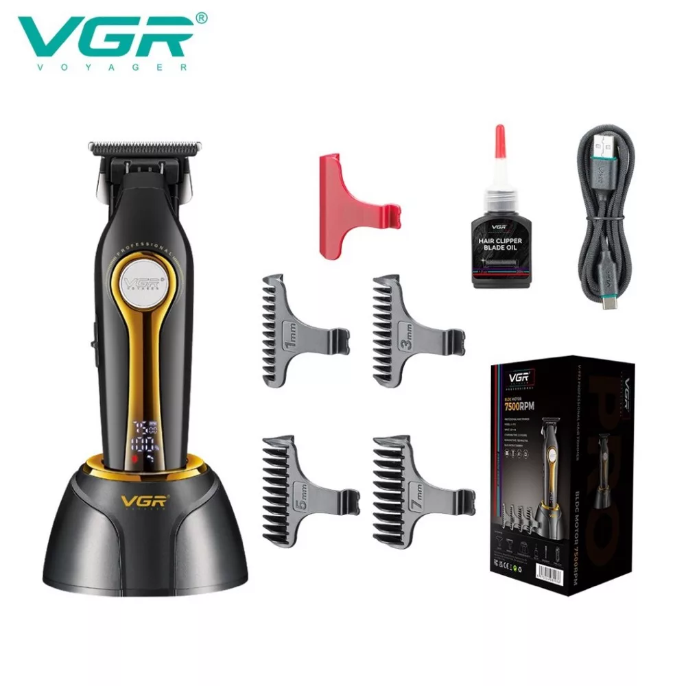 ماشین اصلاح موی سر و صورت وی جی ار مدل v-993