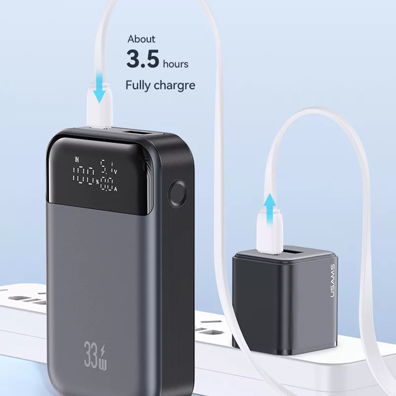 پاوربانک یوسمز مدل CD221 ظرفیت 10000 میلی آمپر ساعت